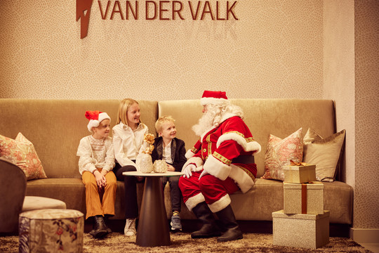 kerst, hotel, restaurant, 