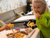 Kids Menu & Coloring Page Action